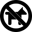 No Pets Clipart